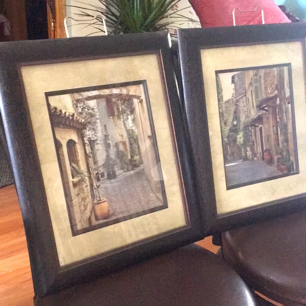 Lovely Pictures of old Italy in Wooden Frame - Picture 4 of 4